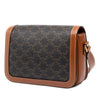 Celine Classique Triomphe Coated Canvas and Calfskin Triomphe Crossbody Secondhand