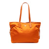 Prada Saffiano Trimmed Tessuto Open Convertible Tote Secondhand