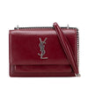 Secondhand Saint Laurent Mini Calfskin Monogram Sunset Wallet on Chain