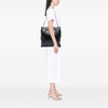 Chanel Perforated Crackled Metallic Calfskin Drill Tote Secondhand