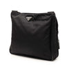 Prada Saffiano Trimmed Tessuto Zip Top Crossbody Secondhand