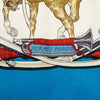 Hermès Marine et Cavalerie Silk Scarf 90 Secondhand