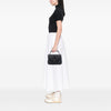 Saint Laurent Medium Chevron Sheepskin Monogram College Satchel Secondhand