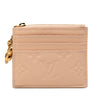 Secondhand Louis Vuitton Monogram Empreinte Flora Card Holder