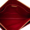 Prada Tricolor Saffiano Zippered Portfolio Clutch Secondhand