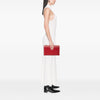 Prada Tricolor Saffiano Zippered Portfolio Clutch Secondhand