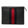 Gucci GG Supreme Web Clutch Secondhand