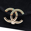 Chanel Paris Cuba Small Quilted Caviar Thread Around Flap Secondhand