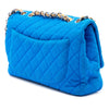 Chanel Jumbo Classic Perforated Jersey Single Flap Secondhand