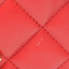 Chanel Mini CC Quilted Lambskin Clutch with Pearl Chain Secondhand