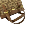 Burberry B Monogram Canvas Handbag Secondhand