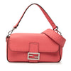 Secondhand Fendi Leather Selleria Baguette Satchel