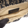 Dior Mini Oblique Canvas Saddle Bag Secondhand