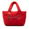 Chanel Small Quilted Nylon Coco Cocoon Tote Secondhand