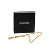 Chanel CC Gold Plated Teardrop Pendant Necklace Secondhand