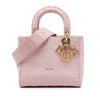 Dior Medium Embroidered Canvas Cannage Lady D Lite Secondhand