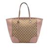 Gucci GG Canvas and Leather Bree Tote Secondhand