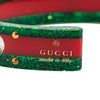 Secondhand Gucci Web Resin and Crystal Bee Cuff Bracelet