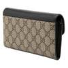 Gucci GG Supreme Pearl Studded Peony Long Wallet Secondhand