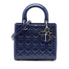 Secondhand Dior Medium Patent Cannage Lady Dior