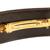 Fendi Zucca Canvas Barrette Hair Clip Secondhand