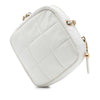 Chanel CC Quilted Lambskin Diamond Clutch with Chain Secondhand
