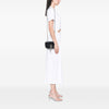 Saint Laurent Baby Chevron Sheepskin Monogram Classic Punk Chain Bag Secondhand