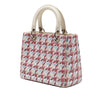Dior Medium Woven Lambskin and Tweed Lady Dior Secondhand