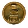 Chanel CC Gold Plated Round Clip On Earrings Secondhand