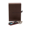 Louis Vuitton Damier Graphite Alps Enchappe Bag Charm and Key Holder Secondhand