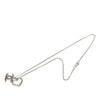 Chanel CC Brass Heart Pendant Necklace Secondhand