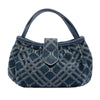 Secondhand Burberry Nova Check Denim Handbag
