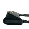 Ferragamo Suede and Calfskin Gancini Shoulder Bag Secondhand
