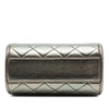 Chanel Mini CC Quilted Metallic Lambskin Frame Crossbody Secondhand