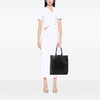 Saint Laurent Smooth Calfskin Bold Shopping Tote Secondhand