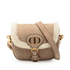 Secondhand Dior Small Suede Shearling Bobby Crossbody