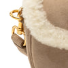 Dior Small Suede Shearling Bobby Crossbody Secondhand
