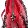 Secondhand Chanel Small Quilted Shiny Sheepskin Boy Chained Tote