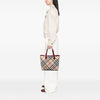 Burberry Supernova Check Coated Canvas Tote Secondhand