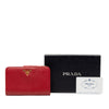 Prada Saffiano Bifold Compact Wallet Secondhand