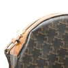 Secondhand Celine Triomphe Coated Canvas Round Purse on Strap