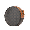Secondhand Celine Triomphe Coated Canvas Round Purse on Strap