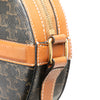Secondhand Celine Triomphe Coated Canvas Round Purse on Strap