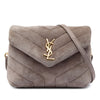 Saint Laurent Toy Matelasse Suede Monogram LouLou Crossbody Secondhand