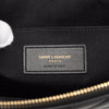 Saint Laurent Quilted Chevron Leather Monogram Document Holder Secondhand