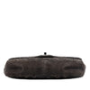Secondhand Chanel Paris Edinburgh Medium Stitched Suede Saltire Single Flap