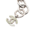 Chanel Silver Plated Camellia Chain Belt Secondhand