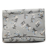 Prada Saffiano Floral Print Twin Pocket Satchel Secondhand