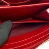 Celine Quilted Leather C Charm Zip Wallet Coin Case Secondhand