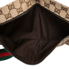 Gucci GG Canvas Web Double Pocket Belt Bag Secondhand
